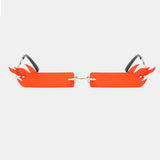 Women,Personality,Small,Frame,Flame,Fashion,Creative,Protection,Sunglasses