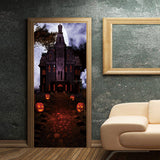 Miico,MT002,Halloween,Sticker,Sticker,Creative,Removable,Sticker,Papaya,Castle