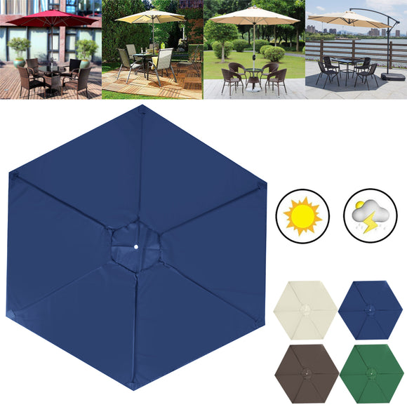 Folding,Replacement,Umbrella,Canopy,Block,Cover,Strong,Thick,Patio,SunShade,Protector