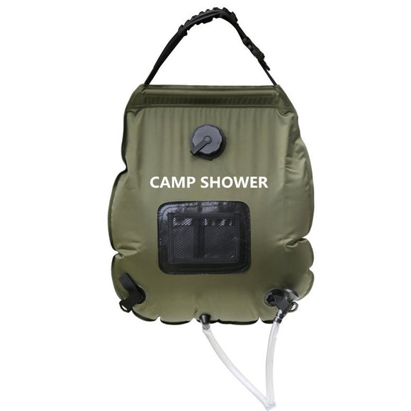 Folding,Water,Shower,Outdoor,Camping,Hiking,Driving,Solar,Heating,Thermometer
