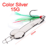 Zanlure,DW383,Spinner,Spoon,Fishing