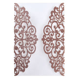 10Pcs,Wedding,Invitation,Greeting,Cards,Laser,Party,Invitations,Brown,Kraft,Inser