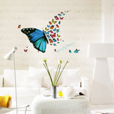 Honana,Colorful,Butterfly,Sticker,Removable,Fridge,Decor,Bedroom,Applique