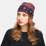 Women,Floral,Beanie,Scarf,Turban