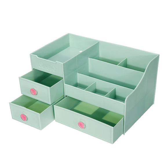 Plastic,Desktop,Organizer,Makeup,Organizer,Cosmetic,Storage,Stationery,Holder,Decorations