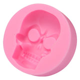 Skull,Fondant,Silicone,Decorating,Mould