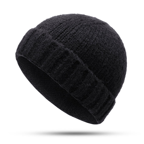 Unisex,Crochet,Thick,Plain,Brimless,Outdoor,Casual,Skullcap