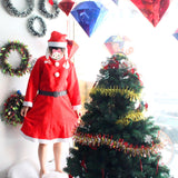 Loskii,Christmas,Santa,Claus,Costume,Novelty,Costume,Clothes,Christmas,Costume,Woman