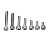 Suleve,M5SH4,50Pcs,Stainless,Steel,Socket,Screws,Bolts,Optional,Length