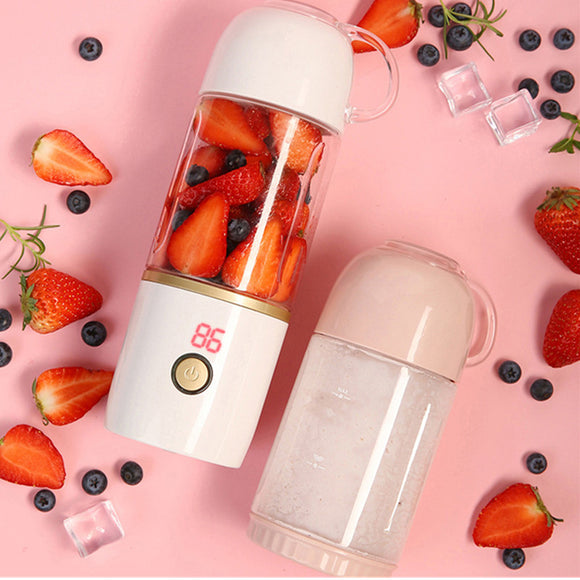 Vitamer,400ml,Automatic,Fruit,Juicer,Portable,Travel,Electric,Juicing,Extractor,Intelligent,Digital,Display,Disinfection