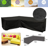 Shape,Cover,Patio,Garden,Furniture,Waterproof,Protector,320x320cm