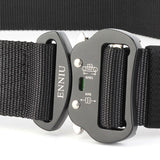 ENNIU,125cm,4.5cm,Punch,Adjustable,Tactical,Double,Buckle,Fashion,Wrist,Nylon,Waist,Belts,Camping,Hunting,Nylon,Waistband