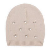 Women,Pearl,Knitted,Beanie