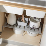 Single,Layer,Expandable,Kitchen,Storage,Adjustable,Kitchen,Countertop,Organizer,Shelf