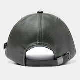 Collrown,leather,Casual,Retro,Personality,Leather,Sunshade,Baseball