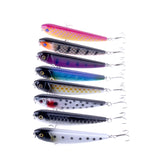 ZANLURE,8.5cm,Pencil,Fishing,Water,Colorful,Pattern,Floating,Baits