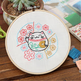 Embroidery,Cloth,Handmade,Cross,Stitch,Hanging,Chinese,Style,Painting,Decoration