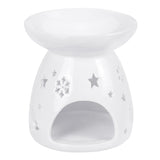 Ceramic,White,Burner,Warmer,Diffuser,Tealight,Candle,Holder,Indoor