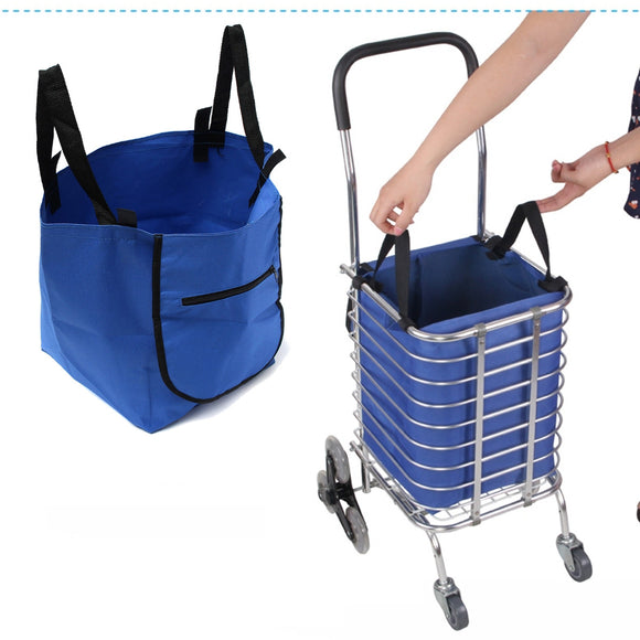 Supermarket,Trolley,Shopping,Organizer,Grocery,Extend,Clips,Reusable,Foldable,Handbag