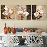 Orchid,Flower,Combination,Painting,Canvas,Frameless,Drawing,Decor,Paper