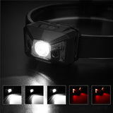 XANES,650LM,Smart,Light,Sensor,Headlamp,Telescopic,Aluminum,Alloy,Headlamp,Modes,Rechargeable,Waterproof,Outdoor,Camping,Hiking,Cycling,Fishing,Light