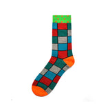 Men's,Street,Classic,Geometry,Striped,Cotton,Socks