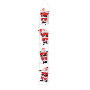 Christmas,Pendant,Merry,Christmas,Decoration,Santa,Claus,Climbing,Ladder