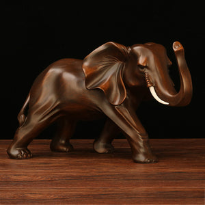 Resin,Elephant,Statue,Fortune,Mascot,Living,Cabinet,Office,Decorations