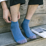Men's,Vintage,Ethnic,Print,Short,Socks