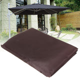 260x70CM,Brown,Waterproof,Garden,Patio,Parasol,Umbrella,Outdoor,Canopy,Protective,Cover