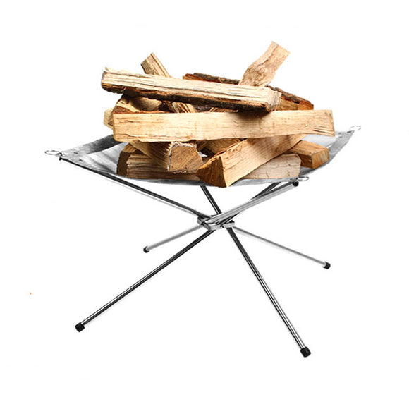 IPRee,Folding,Stove,Frame,Stand,Burning,Grill,Stainless,Steel,Heater