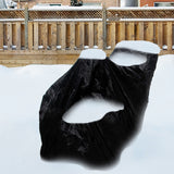 Black,Polyester,Weather,Protective,Thrower,Cover,158x77x110cm