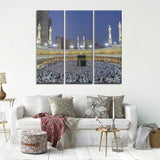 Miico,Painted,Three,Combination,Decorative,Paintings,Islamic,Religious,Decoration