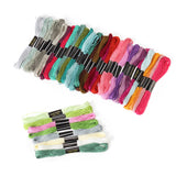 Colors,Cross,Stitch,Thread,Pattern,Chart,Embroidery,Floss,Sewing,Skeins