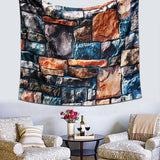 Stone,Brick,Decorative,Tapestry,Hanging,Living,Decor,Bedspread