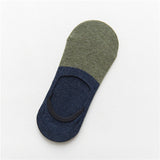 Patchwork,Socks,Cotton,Invisible,Liner,Sneaker,Outdoor,Sport,Slippers,Socks