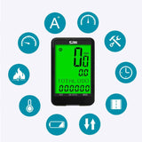 SUNDING,Large,Screen,Computer,Multifunction,Waterproof,Eight,Languages,Cycle,Bicycle,Speedometer,Odometer