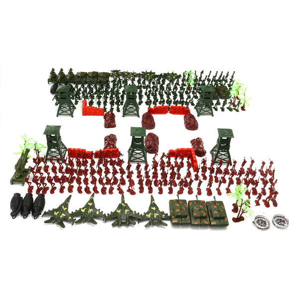 300Pcs,Soldier,Military,Plane,Model,Movable,Joints