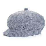 Women,Knitted,Octagonal,Solid,Flexible,Casual