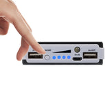 10000mAh,Portable,Solar,Mobile,Power,Panel,Outdoor,Travel,Emergency,Charger