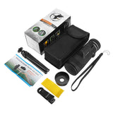 40x60,Monocular,Ultra,Optical,Light,Night,Vision,Telescope,Phone,Tripod