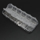 1100Pcs,Micro,Screws,Assortment,Tools,Eyeglasses,Sunglass,Spectacles