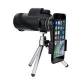 IPRee,40X60,Monocular,Optic,Night,Vision,Telescope,Phone,Tripod,Outdoor,Camping,Travel