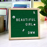 25.4*25.4cm,Letter,Board,Wooden,Frame,Message,Board,Letter,Holder