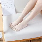 Women,Spring,Cotton,Breathable,Middle,Socks,Deodorant,Sweat,Socks