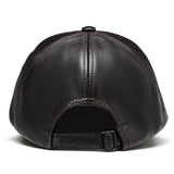 Collrown,Vintage,Leather,Baseball,Outdoor,Windproof,Adjustable,Sports