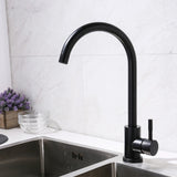 Kitchen,Faucets,Stainless,Steel,Kitchen,Mixer,Single,Handle,Single,Kitchen,Faucet,Mixer
