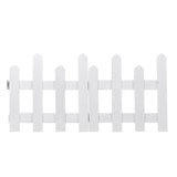 120cm,Christmas,Garden,Picket,Fence,Border,Edging,Gardening,Fencing,Decorations