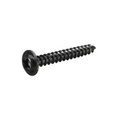 340Pcs,Carbon,Steel,Phillips,Wafer,Flange,Tapping,Screw,Black,Assortment