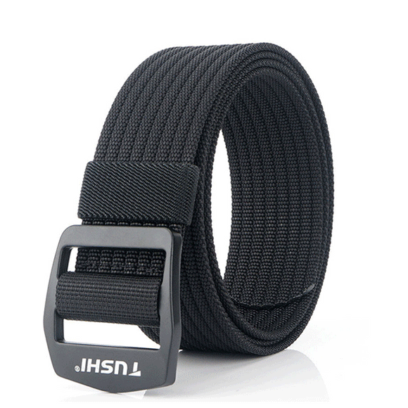 TUSHI,Military,Tactical,Belts,Security,Elastic,Weave,Stretch,Thick,Nylon,Waist